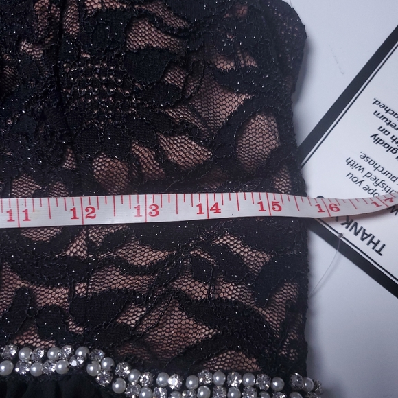 City Studio Black Cocktail/ Formal Dress- Y2K - Picture 7 of 16